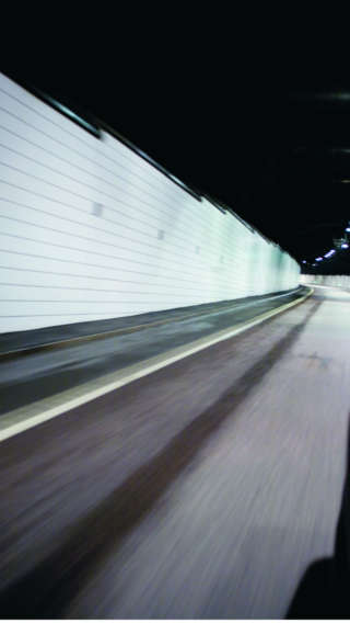 Туннель Lundbytunnel освещен при помощи системы от компании Philips